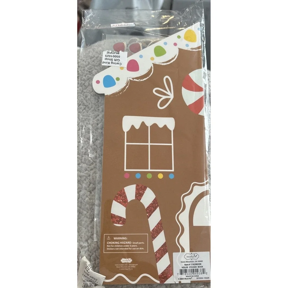 Mud Pie North Pole Sticker Book, Christmas Stocking Stuffer Idea